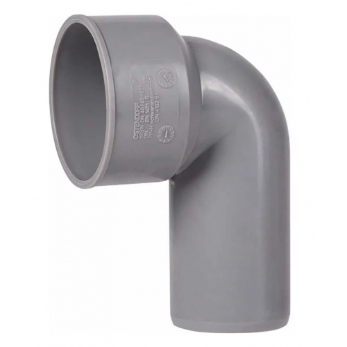 Отвод 40х40 90° канализационный сифонный Ostendorf HTSW купить в интернет магазине Санрай73