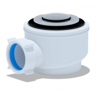 Сифон Е410CLS для душевого поддона Ани click-clack, сетка