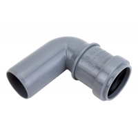Отвод 40/45° канализационный Политэк
