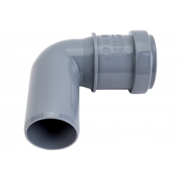 Отвод 40/45° канализационный Политэк