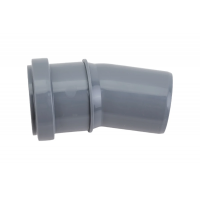 Отвод 50/15° канализационный Политэк