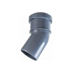 Отвод 50/30° канализационный Политэк