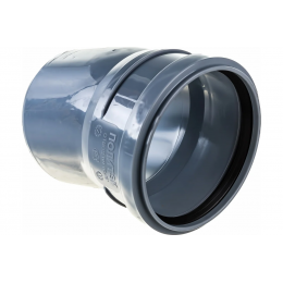 Отвод 110/15° канализационный Политэк