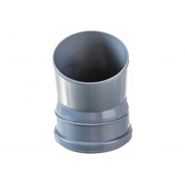 Отвод 110/30° канализационный Политэк