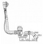 Слив-перелив для ванны Ideal Standard Multiplex