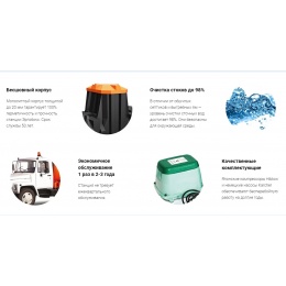 Станция биологической очистки ERGOBOX 4