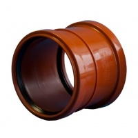 Муфта 110 канализационная ремонтная наружная Политэк