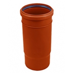 Патрубок 110 компенсационный канализационный наружний Политэк
