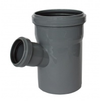 Тройник 110х50/67,5° канализационный Политэк