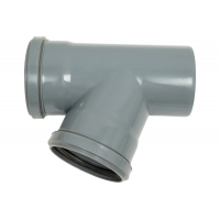 Тройник 110х110/67,5° канализационный Политэк
