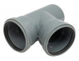 Тройник 110х110/67,5° канализационный Политэк