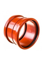 Муфта 200 канализационная ремонтная наружная SN8 Тип 2 Политэк