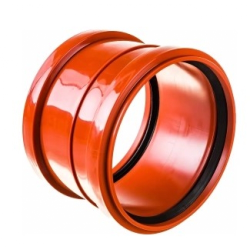 Муфта 200 канализационная ремонтная наружная SN8 Тип 2 Политэк купить в интернет магазине Санрай73