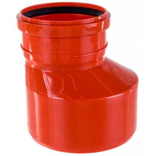 Переход 200х110 эксцентрический канализационный наружный SN8 Тип 2 Политэк купить в интернет магазине Санрай73