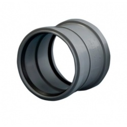 Муфта 110 двухраструбная канализационная Политэк