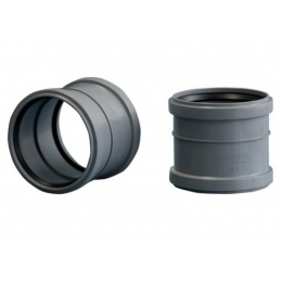 Муфта 110 двухраструбная канализационная Политэк