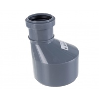 Переход 110х50 длинный эксцентрический канализационный Политэк