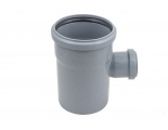 Тройник 110х50/87,5° канализационный Политэк