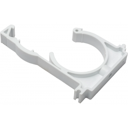 Хомут 50 канализационный Политэк ПП БЕСШУМНЫЙ белый