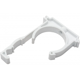 Хомут 50 канализационный Политэк ПП БЕСШУМНЫЙ белый