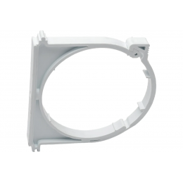 Хомут 110 канализационный Политэк ПП БЕСШУМНЫЙ белый