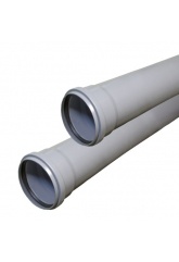 Труба 50х2,0м канализационная Valfex