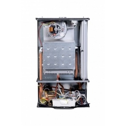 Газовый котел 12кВт Federica Bugatti VARME 12 двухконтурный, настенный, закрытая камера, дисплей