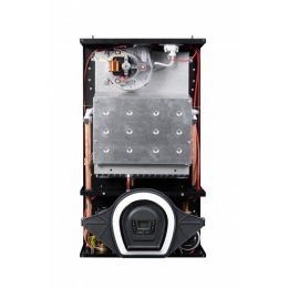 Газовый котел 24кВт Federica Bugatti VARME 24 одноконтурный, настенный, закрытая камера, дисплей