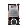 Газовый котел 32кВт Federica Bugatti VARME 32 одноконтурный, настенный, закрытая камера, дисплей