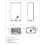 Газовый котел 11кВт Fondital MINORCA PLUS CTFS 11 CU, настенный, двухконтурный, закрытая камера