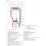 Газовый котел 11кВт Fondital MINORCA PLUS CTFS 11 CU, настенный, двухконтурный, закрытая камера