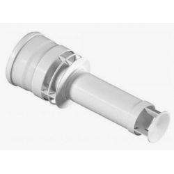 Наконечник коаксиального дымохода Rommer 60/100 антилёд ремонтный