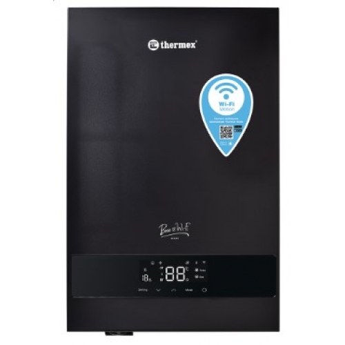 Электрический котел 12кВт THERMEX Boss Wi-Fi Black одноконтурный купить в интернет магазине Санрай73