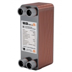 Теплообменник пластинчатый паяный E8 tempo E8-ZL26-50Н, G 1", 50 пластин, 240 кВт, 30 бар