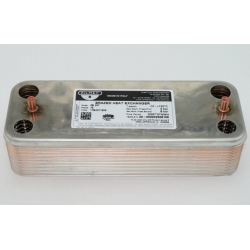 Теплообменник ГВС Baxi, Fondital Minorka, Protherm Lynx, 166мм, 12пл, Zilmet ZB207