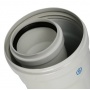 Труба конденсационная STOUT DN60/100/2000мм м/п PP-FE