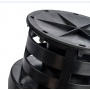 Конденсационный вертикальный замыкающий участок с оголовком STOUT DN60/100 м/п PP-PP