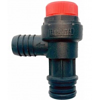 Предохранительный сбросной клапан 3 bar, под клипсу - шланг, для котлов Immergas (пластик)