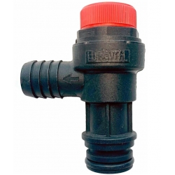 Предохранительный сбросной клапан 3 bar, под клипсу - шланг, для котлов Immergas (пластик)