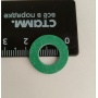 Прокладка паронитовая зеленая 1/2" широкая юбка, внутренний d 1/4"