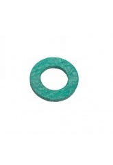 Прокладка паронитовая зеленая 1/2" широкая юбка, внутренний d 1/4"