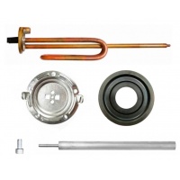 Комплект ТЭН 1,5 кВт RCF для водонагревателя Ariston +фланец +анод +прокладка +винт