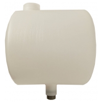 Бак расширительный 7л открытого типа (пластик) с резьбой 3/4 (стальная)