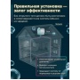 Бак расширительный 7л открытого типа (пластик) + шланг НВС 32 1м.