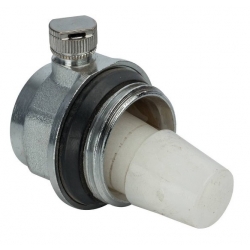 Воздухоотводчик 1"нр Global автоматический правый хром