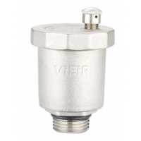 Воздухоотводчик 1/2"нр Vieir автоматический прямой с вертикальным выпуском