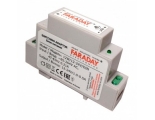 Блок питания импульсный на DIN рейку FARADAY 12-24V, 12W