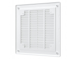Вентиляционная решетка 208мм х 208мм ERA ж/нак с сеткой с рамкой разъёмная