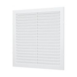 Вентиляционная решетка 194мм х 194мм ERA ж/нак с сеткой без рамки АБС