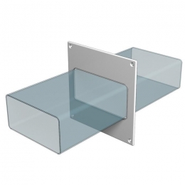 Накладка торцевая 60мм х 120мм пластиковая Era